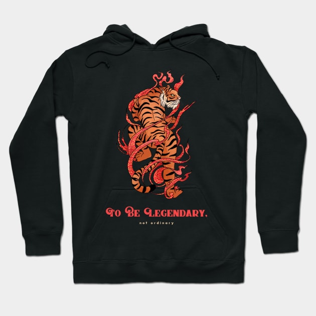 Dare to be legendary, not ordinary Hoodie by Cool_TEE_shop